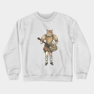 Banjo Cat Crewneck Sweatshirt